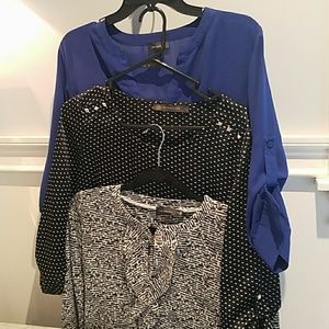 *The Limited* Lot of 3 Tops